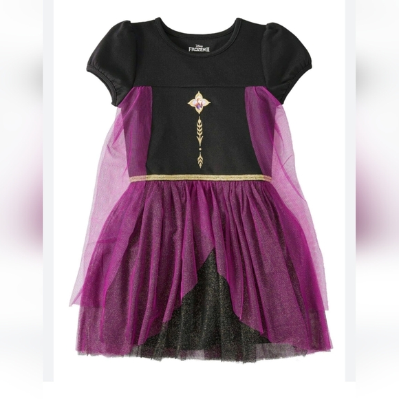 NWOT Disney Frozen II Anna Dress Girls Large 10/12 - Picture 1 of 5